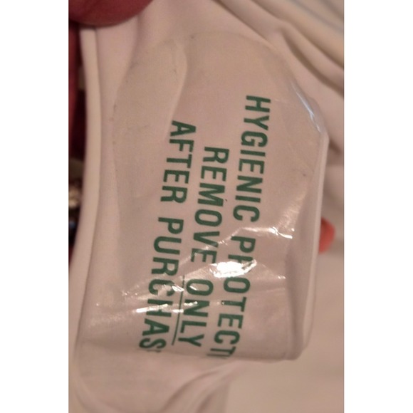 : Calia Shirred V Front High Rise Bottom Women's Small Pure White NWT - Picture 7 of 9